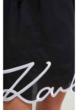 Krátke košeľové šaty Karl Lagerfeld 