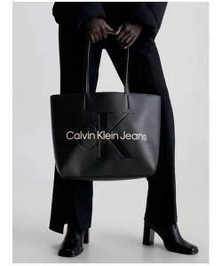 Kabelka shopper Calvin Klein s potlačou