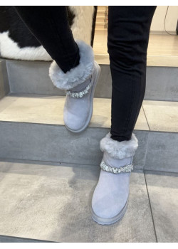 Sivé topánky Lab Milano