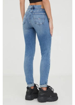 Dámske skinny džínsy Tommy Jeans  v dĺžke 30