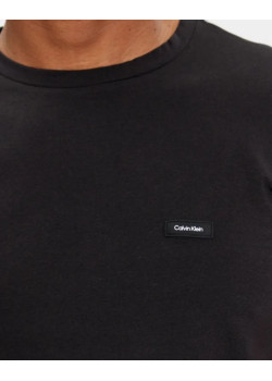 Čierne pánske slim tričko Calvin Klein