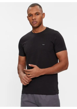 Čierne pánske slim tričko Calvin Klein