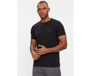 Čierne pánske slim tričko Calvin Klein