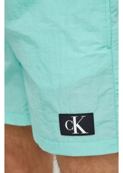 Tyrkysové pánske šortky Calvin Klein