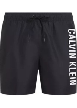Calvin Klein čierne šortky s potlačou