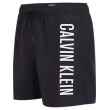 Calvin Klein čierne šortky s potlačou Calvin Klein čierne šortky s potlačou