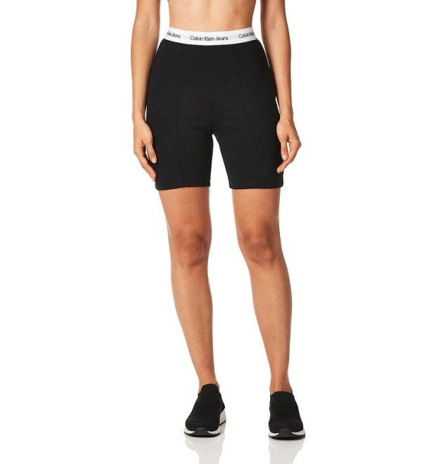Cyklistické čierne šortky Calvin Klein Cyklistické čierne šortky Calvin Klein