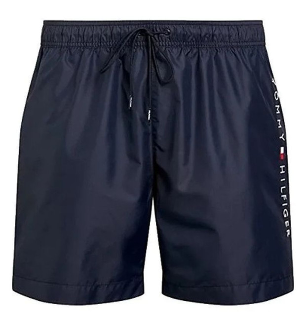 Tmavomodré šortky Tommy Hilfiger Plus Size Tmavomodré šortky Tommy Hilfiger Plus Size