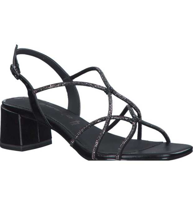 ELEGANTNÉ ČIERNE SANDÁLE TAMARIS