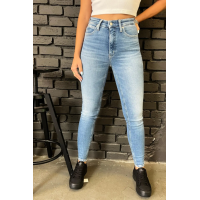 Dámske super skinny jeans Calvin Klein bledo modré Dámske super skinny jeans Calvin Klein bledo modré