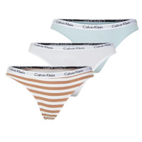 Dámske tangá Calvin Klein 3Pack