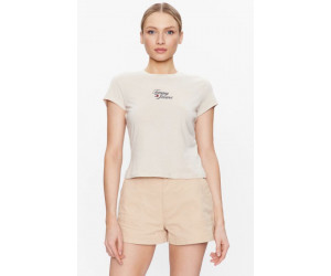 Dámske béžové tričko Tommy Jeans
