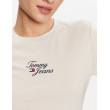 Dámske béžové tričko Tommy Jeans Dámske béžové tričko Tommy Jeans
