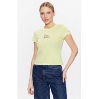 Dámske zelené tričko Tommy Jeans Dámske zelené tričko Tommy Jeans