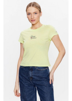 Dámske zelené tričko Tommy Jeans