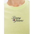 Dámske zelené tričko Tommy Jeans Dámske zelené tričko Tommy Jeans