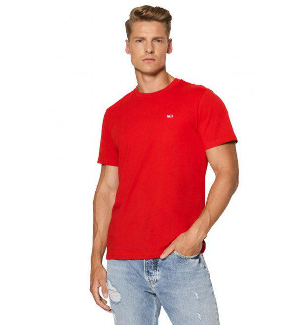 Pánske červené tričko TOMMY HILFIGER