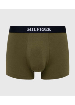 Kaki zelené boxerky Tommy Hilfiger 