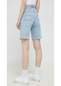 Rifľové bermudy Tommy Jeans