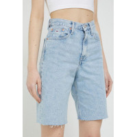 Rifľové bermudy Tommy Jeans
