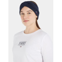 Tommy Jeans dámska čelenka s logom tmavomodrá Tommy Jeans dámska čelenka s logom tmavomodrá