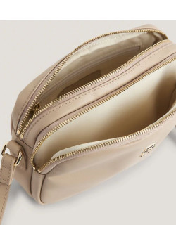 Crossbody kabelka Tommy Hilfiger v béžovej farbe