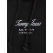 Dámska čierna mikina s kapucňou Tommy Jeans Dámska čierna mikina s kapucňou Tommy Jeans