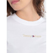 Tommy Jeans dámske tričko s dlhým rukávom biele Tommy Jeans dámske tričko s dlhým rukávom biele