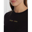Dámske čierne tričko s dlhým rukávom Tommy Jeans Dámske čierne tričko s dlhým rukávom Tommy Jeans