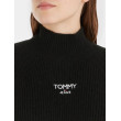 Dámsky pulóver v čiernej farbe Tommy Jeans Dámsky pulóver v čiernej farbe Tommy Jeans