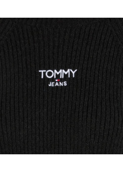 Dámsky pulóver v čiernej farbe Tommy Jeans