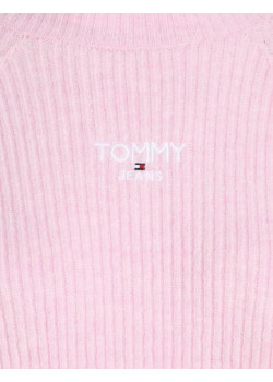 Dámsky pulóver v ružovej farbe Tommy Jeans