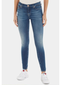 Dámske modré rifle Tommy Jeans  v dĺžke 32