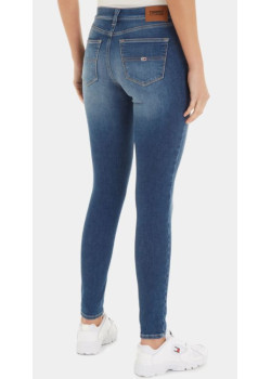 Dámske modré rifle Tommy Jeans  v dĺžke 30