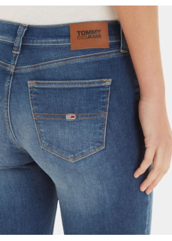 Dámske modré rifle Tommy Jeans  v dĺžke 32