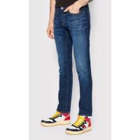 Tommy Jeans pánske rifle vyšúchaný efekt modré Tommy Jeans pánske rifle vyšúchaný efekt modré