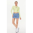 Rifľová mini sukňa Tommy Jeans