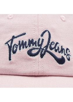 Šiltovka v ružovej farbe Tommy Jeans