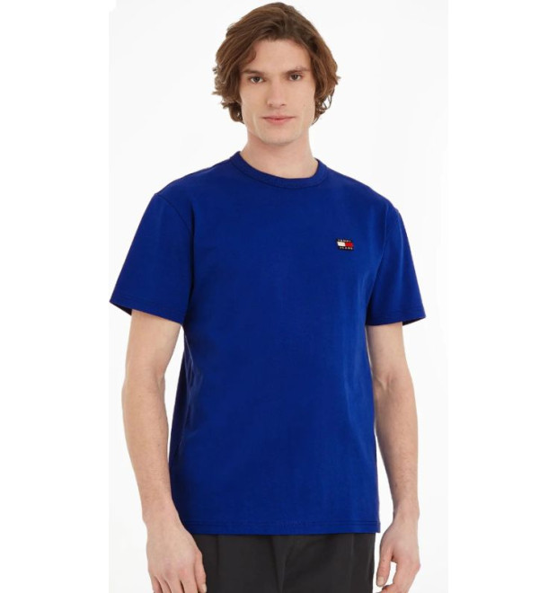 Pánske tričko Tommy Jeans v ultra modrej farbe Pánske tričko Tommy Jeans v ultra modrej farbe