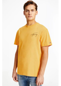 Pánske žlté tričko  Tommy Jeans
