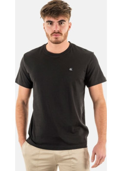 Čierne pánske voľné tričko Calvin Klein