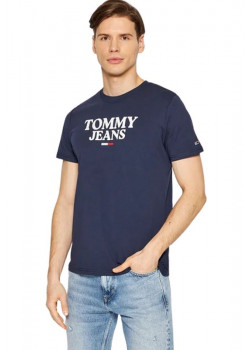 Pánske tričko v modrej farbe Tommy Jeans