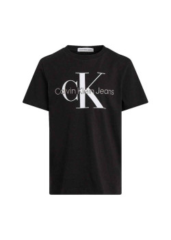  Calvin Klein Jeans detské tričko v čiernej farbe