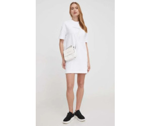 Biele tričkové šaty Calvin Klein