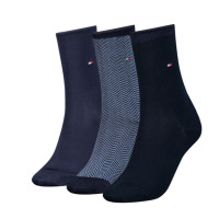 Sada ponožiek Tommy Hilfiger 3 páry v modrej farbe Sada ponožiek Tommy Hilfiger 3 páry v modrej farbe