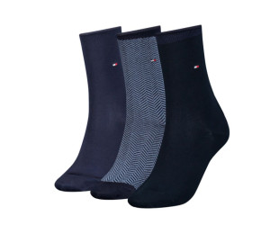 Sada ponožiek Tommy Hilfiger 3 páry v modrej farbe