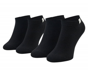 Čierne členkové dámske ponožky značky Calvin Klein 2 páry