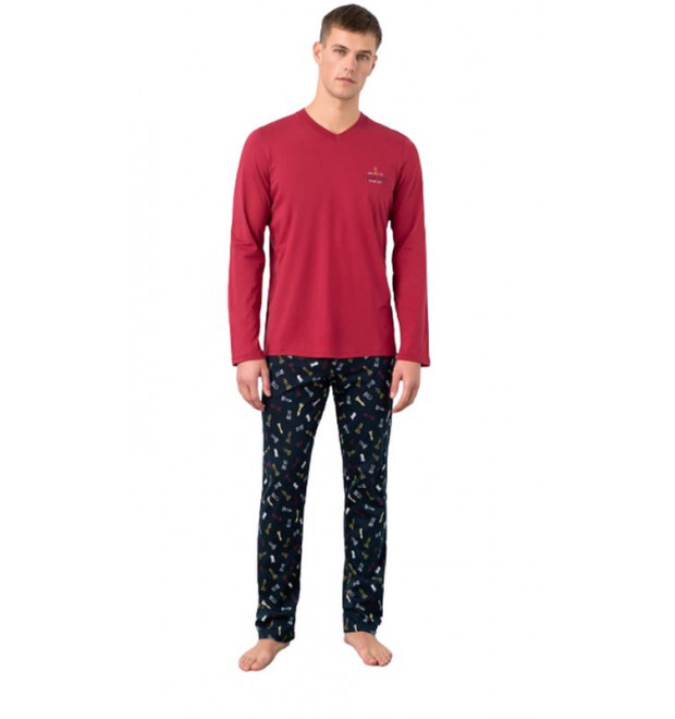 Pánske dvojdielne pyžamo Vamp Pánske dvojdielne pyžamo Vamp