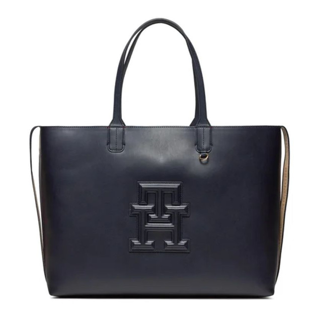 Dámska shopper kabelka v modrej farbe Tommy Hilfiger Dámska shopper kabelka v modrej farbe Tommy Hilfiger