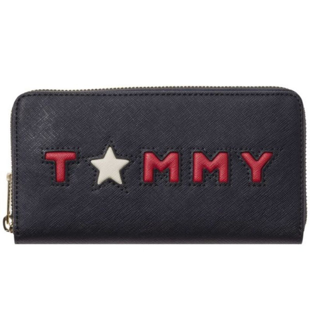 Veľká modrá peňaženka Tommy Hilfiger Veľká modrá peňaženka Tommy Hilfiger